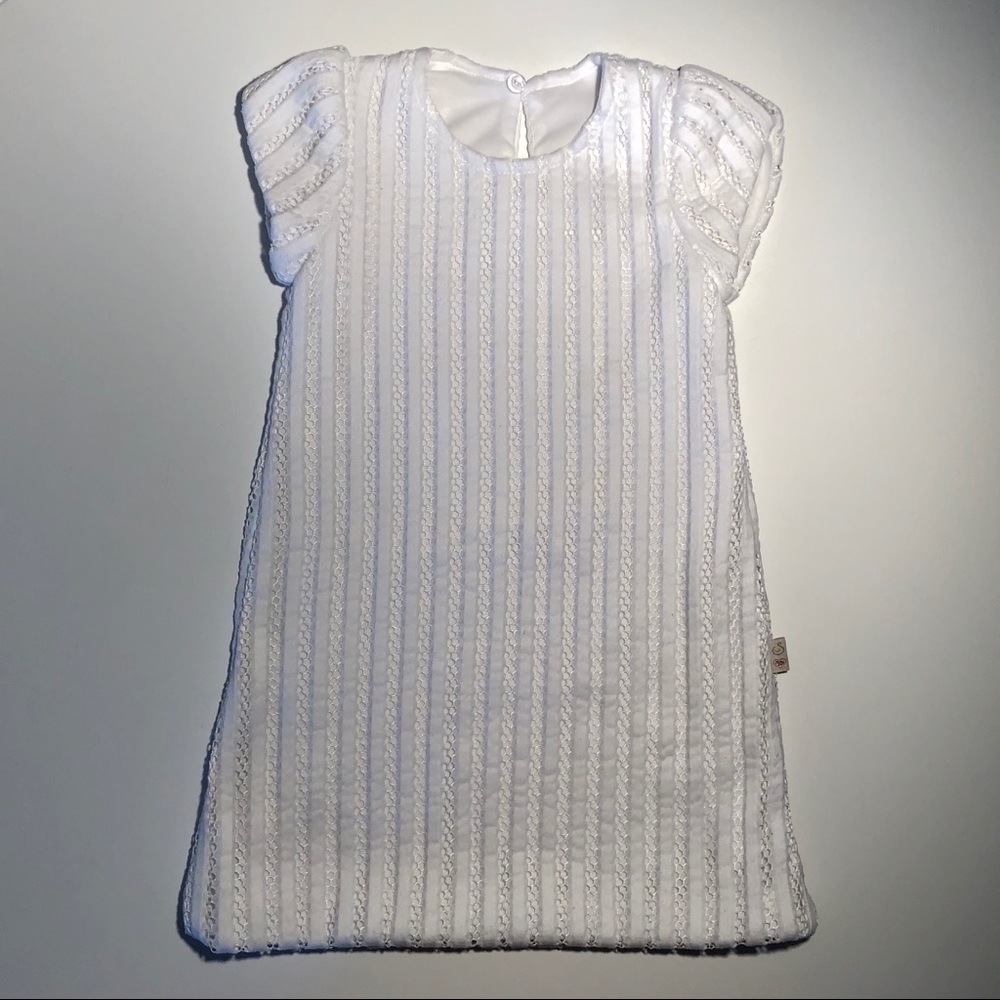 GUC White Lilax Dress